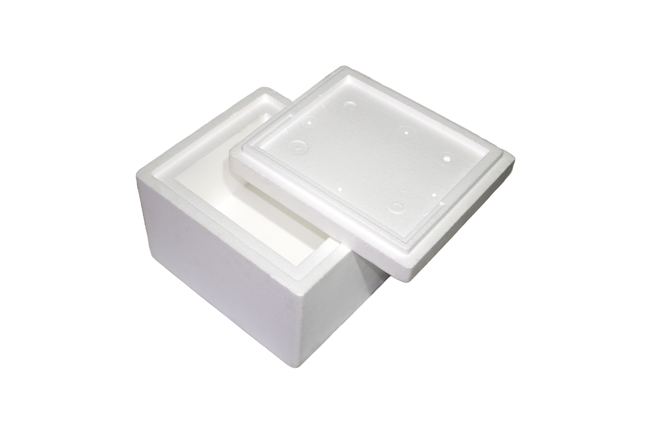 Пенопластовый белый ящик  (термос) на 50 доз - 0